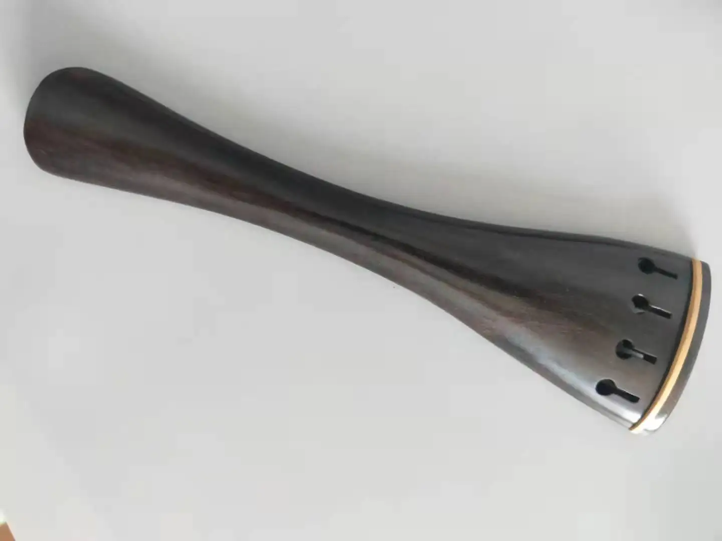 セール中❗️チェロ用テールピース　黒檀 楽天市場】チェロ用 黒檀 テールピース、ラウンド型、ゴールド