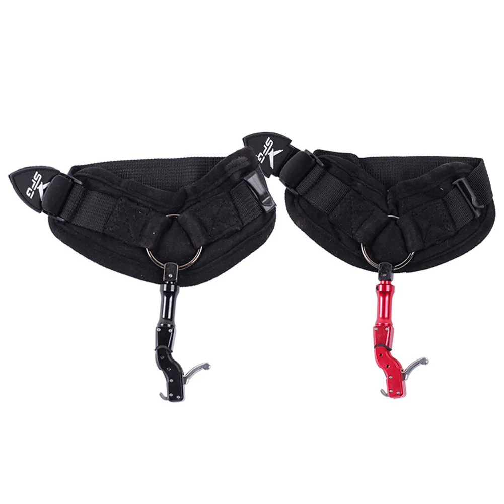 Archery Bow Wrist Release Aid Adjustable Buckle Trigger Caliper Strap