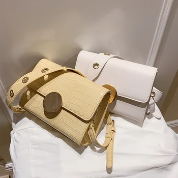 

2020 Spring Crossbody Shoulder Stone Pattern Totes for Women Messenger Handbags Ladies Travel CrossBody Bag Purses