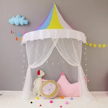 Крытый Кукольный дом Принцесса Палатка игровой дом Детский сад Дети Унисекс уголок для чтения bao wu