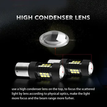 

1000-1200LM LED Light Set Parts Accessories Replacement Car White Backup Reverse