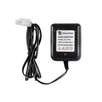 

Rechargeable Battery Charger Ni-Cd Ni-MH Batteries Pack KET-2P Plug Adapter 9.6V 250mA Output RC Toy
