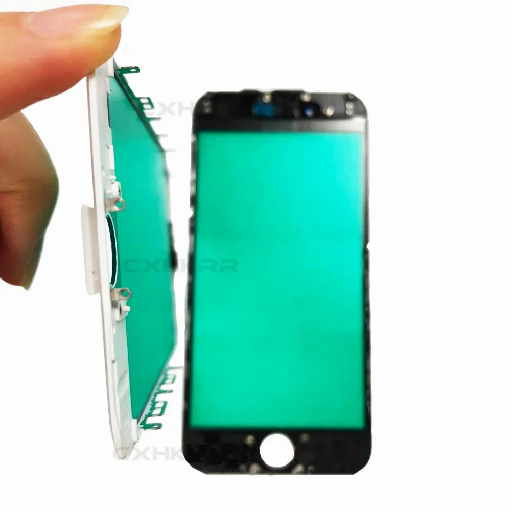 2Pcs-Checked-Green-Film-For-Apple-iPhone-6-6s-plus-2-in-1-Front-Glass-Touch (2)