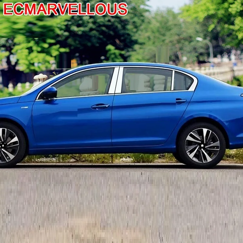 Авто корпус окна автомобиля декоративные модифицированный Хром Стайлинг чехлы