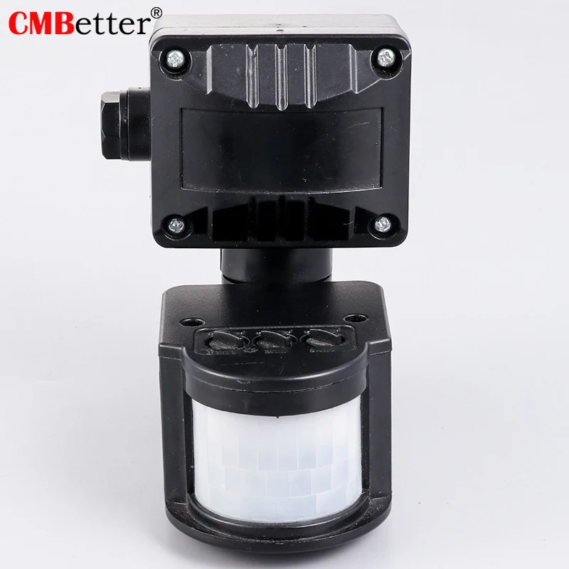 Motion Sensor Light Switch Outdoor AC220V DC12V 24V Automatic Infrared PIR Motion Sensor Switch