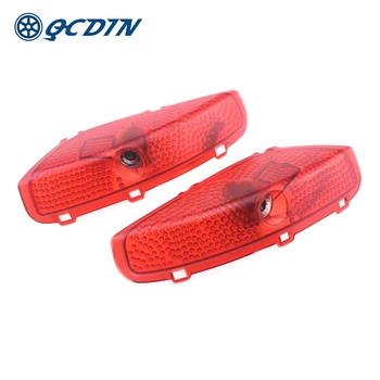 

QCDIN for SONATA LED Car Welcome Light Door Logo Projector Light for SANATA LF 2015--2018