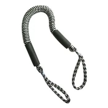 

Bungee Dock Line Stretch Elastic Anti-slip Kayak Boat Mooring Rope Cord Dockline For Surfing Boating(3 1/2ft Stretches To 5 1/2