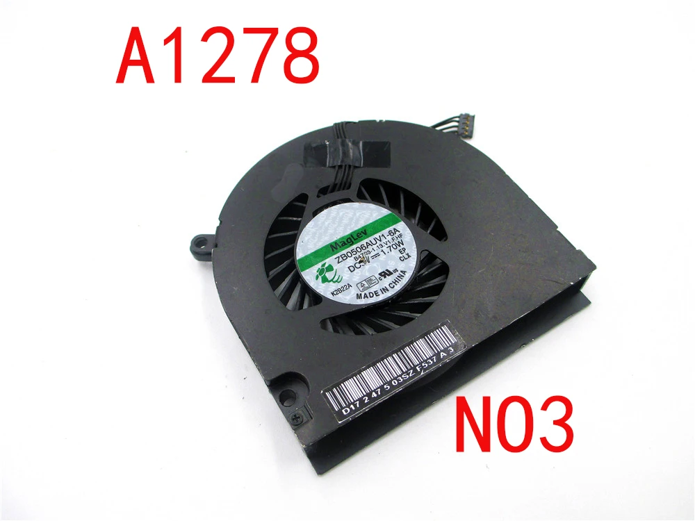 ZB0506AUV1-6A MG62090V1-Q030-S99 MG62090V1-Q020-S99 вентилятор охлаждения для APPLE MacBook Pro MB466 MB470 MC375 MB990 MB991 A1278 A1286