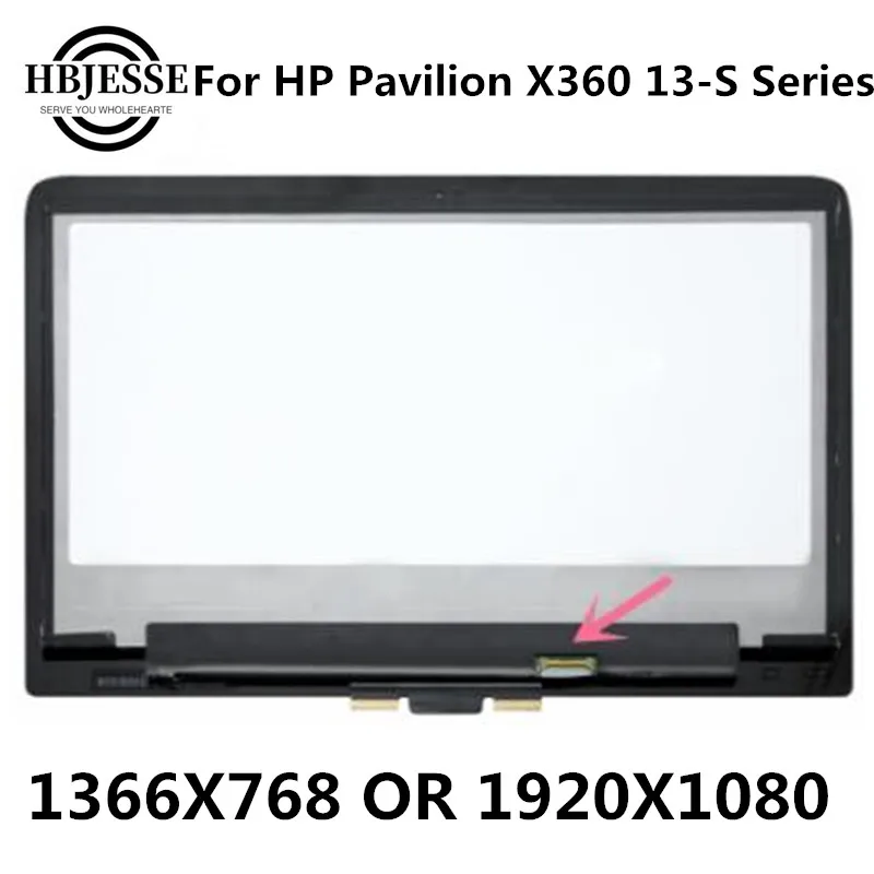Display Touch Screen Assembly For HP Pavilion X360 13-S 13-s122ds 13-s195nr 13-s100nj 13-S121ds 13-s192nr 13-s060sa no frame | Компьютеры