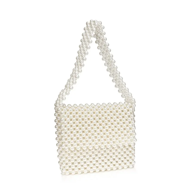 

Surplus Power 2019 New Style zhen zhu bao Women's Portable Shoulder Bag Hand-woven Beaded Bracelet Bag