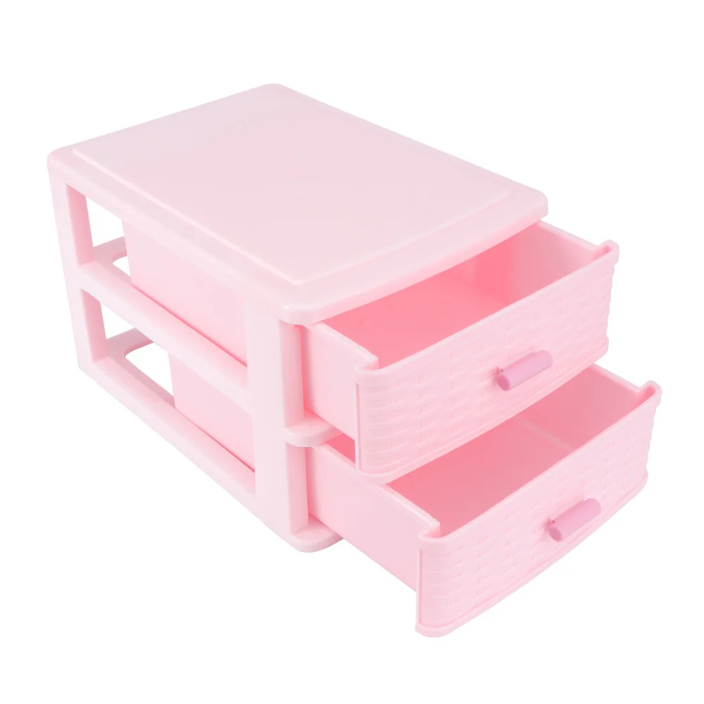 

1Pc Jewelry Box Multi-layer Box Drawer Type Box Cosmetics Case for Home Dormitory Female