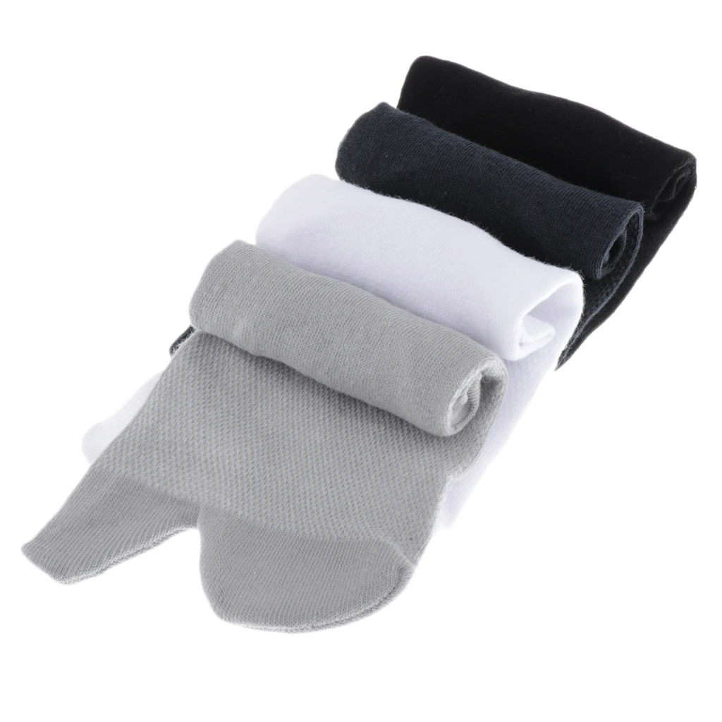 1 Pair Finger Socks Women Sports Socks 2 Fingers Low Cut Cotton Socks Flop Slip