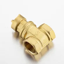 Задвижки латунные резьбовые задвижки женский 2 способ ручная задвижка DN15/DN20/DN25 промышленные задвижки внутренние задвижки