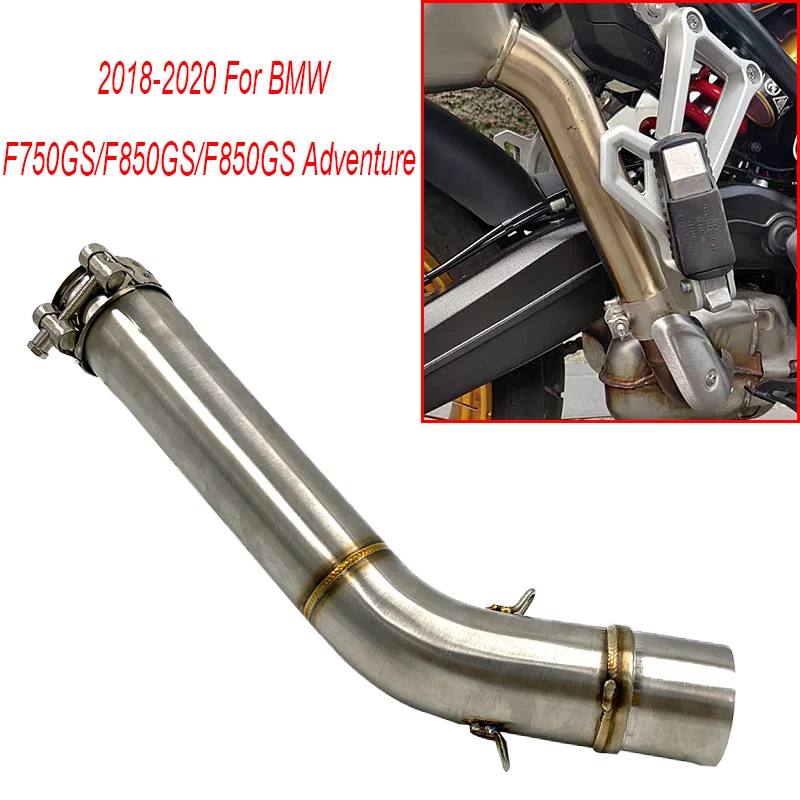 2018 2019 2020 для BMW F750GS F850GS F750 F850 GS ADV 18 20 система соединения выхлопной трубы мотоцикла