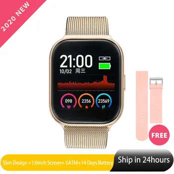 

GTR Smart Watch Man Women NFC 1.6inch Heart Rate Bracelet Android Wristwatch Sport Bluetooth Fitness Tracker for Xiaomi Os Pk P8