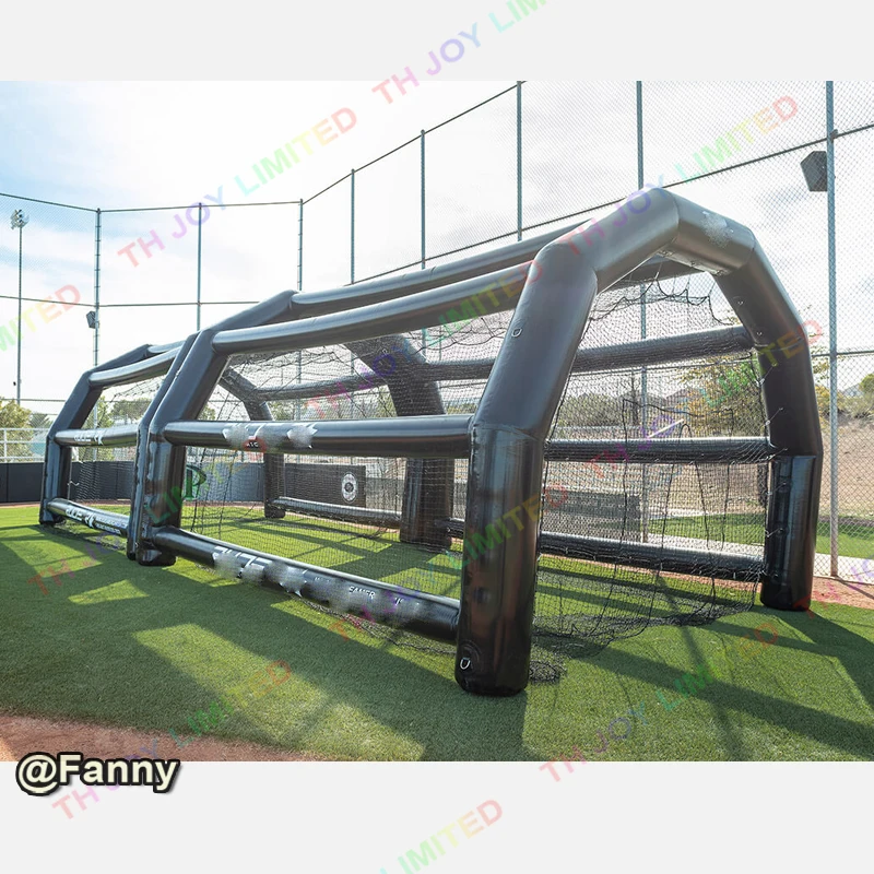 7x5m airtight inflatable batting cage for baseball training inflatable