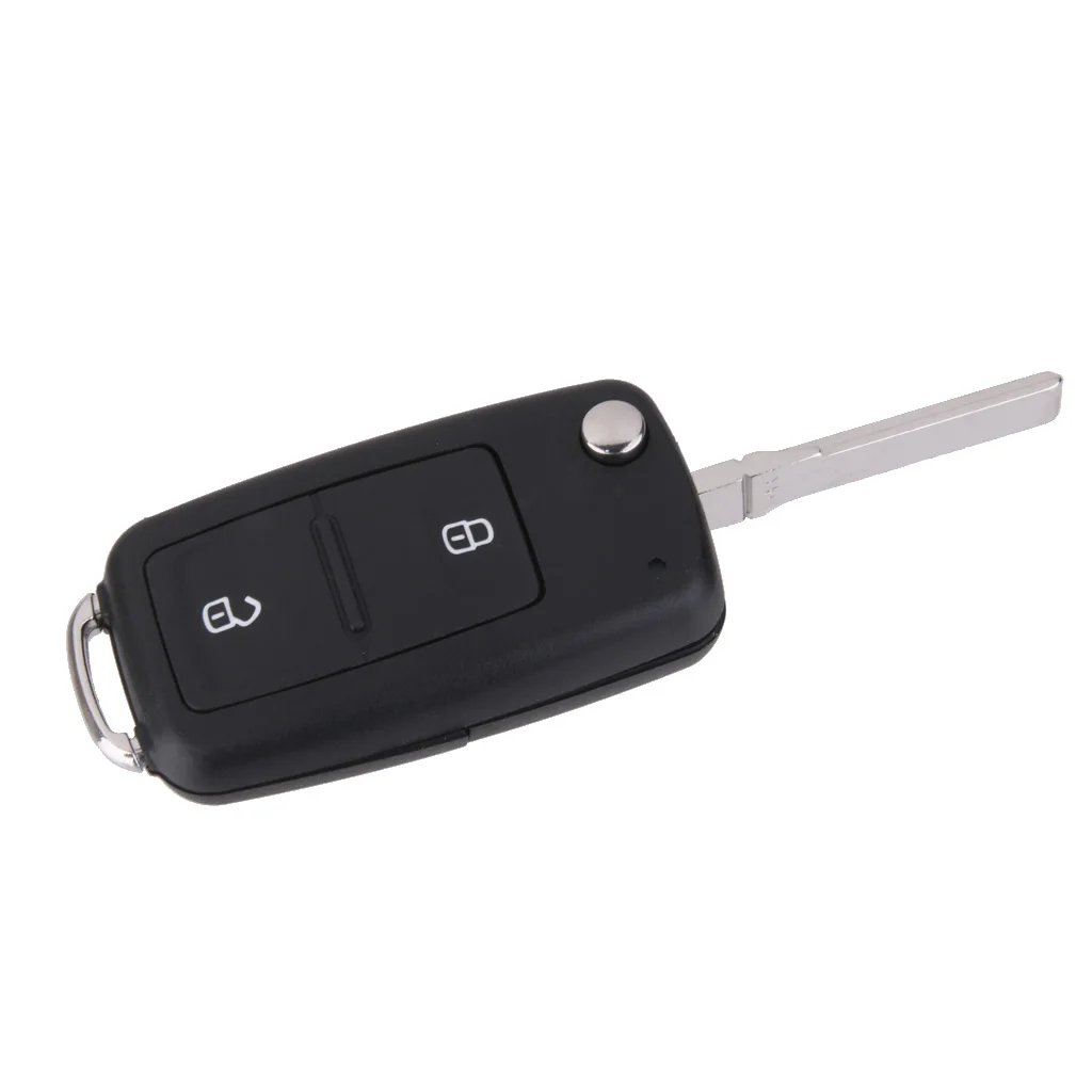 2 Button Car Key Blade Fob Case Shell for VW Transporter T5 Golf Repair