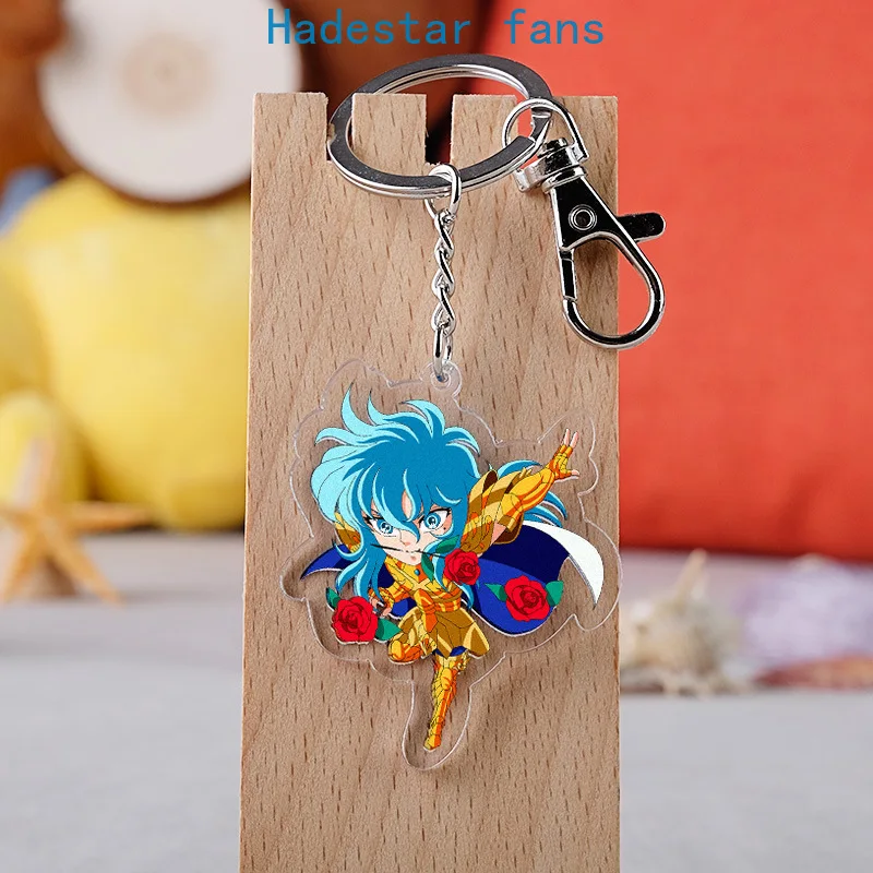 10 шт./лот аниме Saint Seiya акриловый брелок игрушка фигурка Альдебаран маска для