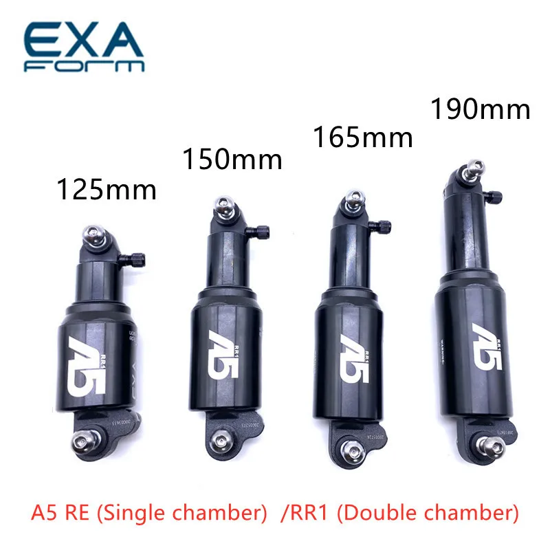 KS A5-RR1 Dual / Solo Air Hinten Schock A5 RE doppel einzel air kammer druck berg hinten stoßdämpfer 125 150 165mm – Detail 1