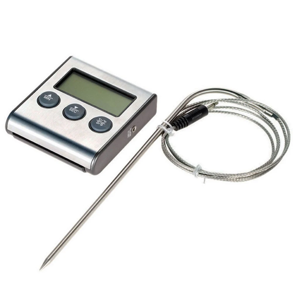 Зонд термометр датчик температуры еды семейная игла пластиковая измерительная