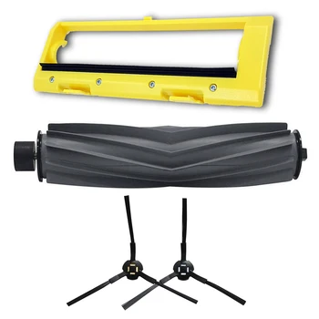 

Main Brush Cover Side Brush Kit For Silvercrest SSR1 Robotic Vacuum Cleaner Part Remove More Dirt, Dust And Debris