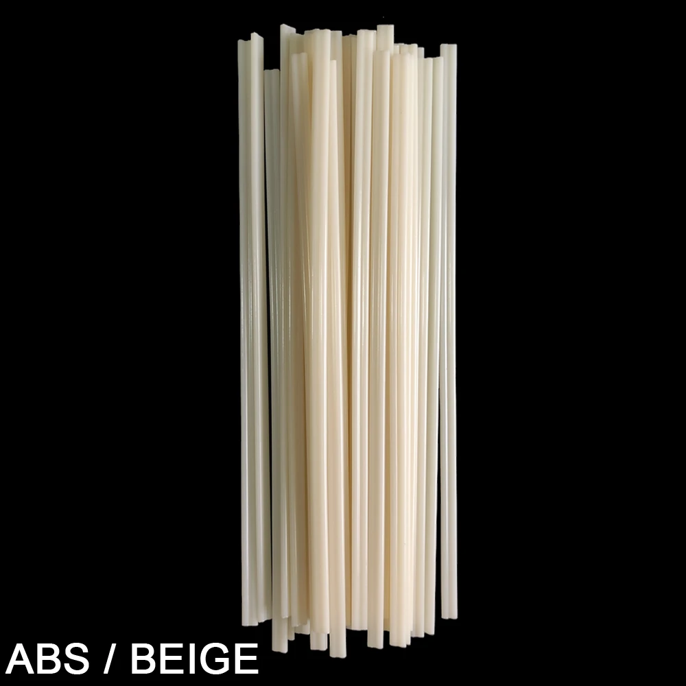 welding rods plastic welding rods Plastic Welding Rods 40Pcs/Lot 200mm Length ABS/PP/PVC/PE Welding Sticks 5x2mm For Plastic Welder