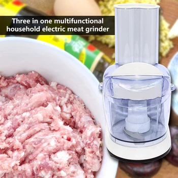 

Electric Slicer Shredder Food Cheeses Fruit Smoothie Maker Machine Meat Slicer Shredder Food Chopper Stainless Kitchen Tools
