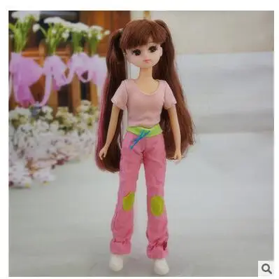 Personality Doll Decors DIY Clothing Set Handmade Soft Licca Doll Outfit Dress DIY Dressing Toys Fashion Licca Clothes