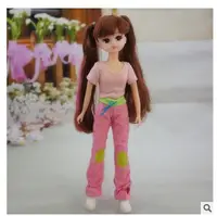 Personality Doll Decors DIY Clothing Set Handmade Soft Licca Doll Outfit Dress DIY Dressing Doll Toys Fashion Licca Clothes 1