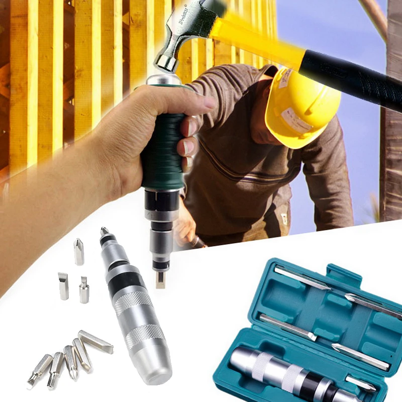 Screwdriver Set Industrial Grade Multifunctional Heavy Duty Shock Bits Screw Extractor Repair Driver | Инструменты