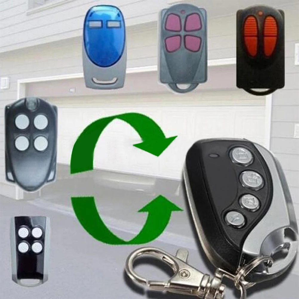 

Universal Safe Garage Door Electric Cloning Remote Control Key Fob Car Gate 433MHZ Self Copy for Garage Doors Motorcycles Alarm