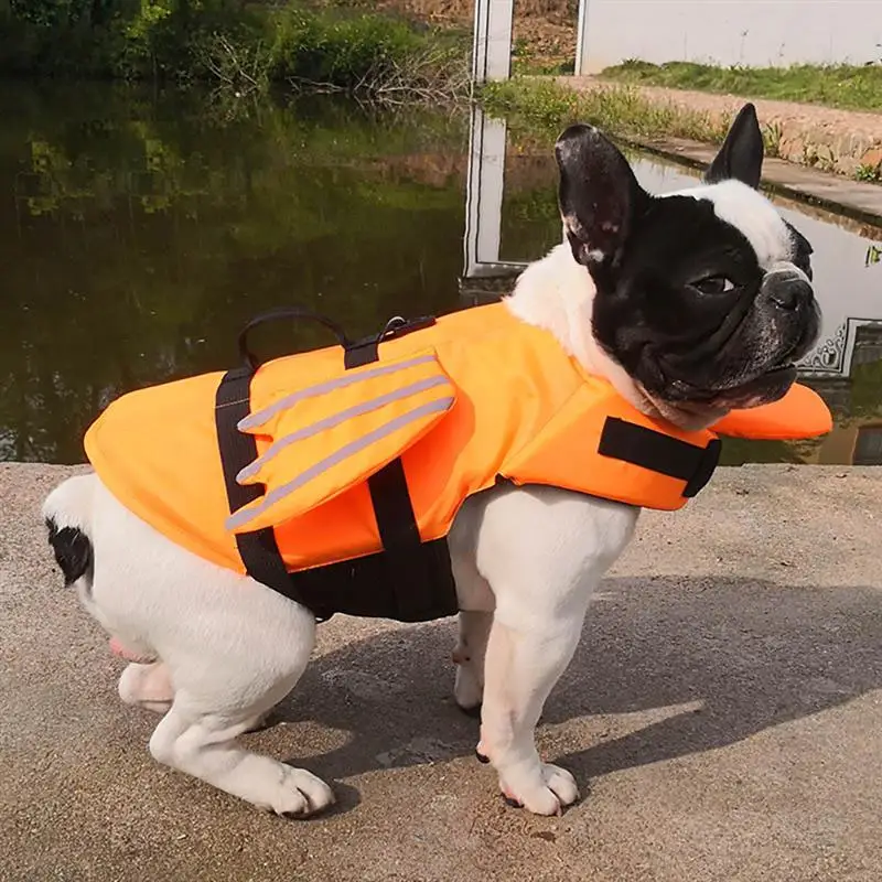 

New Arrival Creative Dog Life Vest Summer Pet Life Jacket Dog Clothes Dogs Swimwear Pets Swimming Suit For Outdoor Pet Supplies