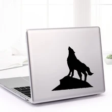 Interesting Wolf Laptop Sticker Vinyl Stickers For laptop 15 13 Laptop Skin
