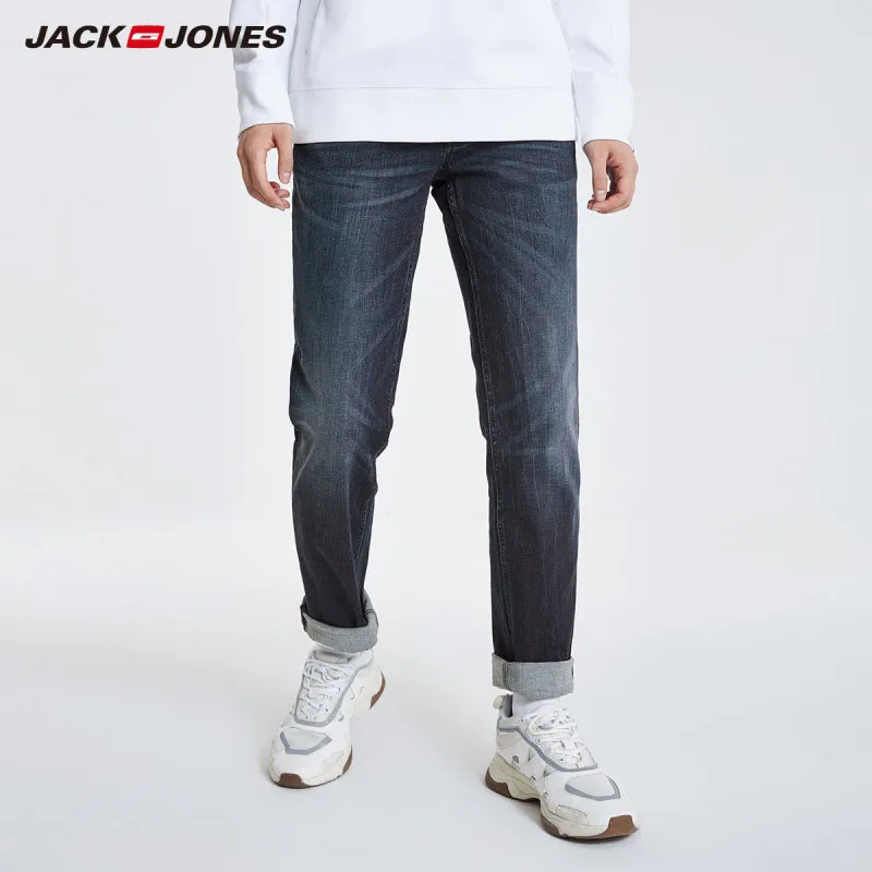 JackJones Men's Casual Stretch Cotton Straight Fit Jeans Basic Menswear 219132566 JackJones Men's Casual Stretch Cotton Straight Fit Jeans Basic Menswear 219132566