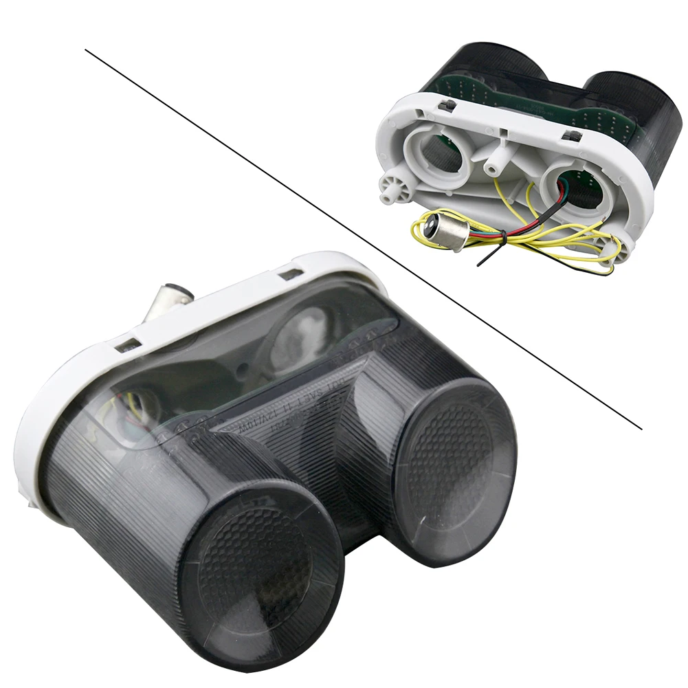 

E-Mark Integrated LED Turn Signal Taillight Turning Lamp for Yamaha YZF R1 2000-2001 /FZ1 2001-2005 Smoke Motorcycle Spare Parts