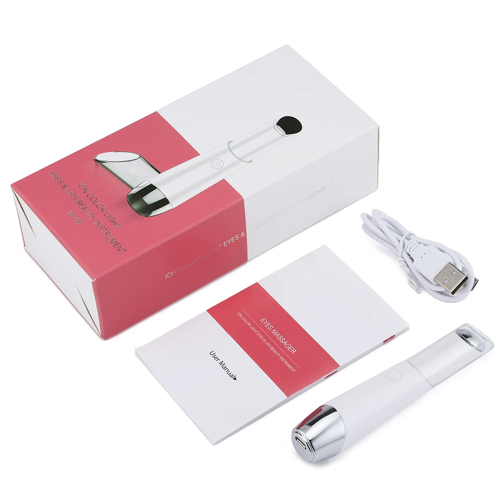 

Electric Eye Massage Device Negative Ion Photon Therapy Wrinkles Removal Anti-Aging Massager Beauty Machine Eye Skin Care Tools