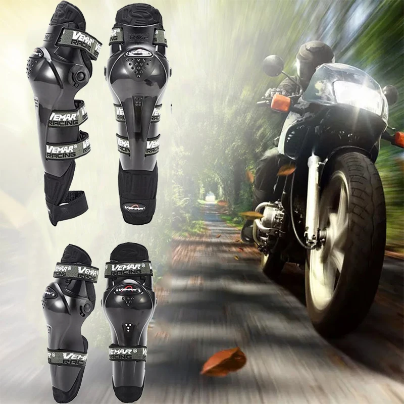 

4Pcs /lot Drop Resistant Elbow Pads Kneepads Motorcycle Protectors Cycling Guard Protective Gear Set
