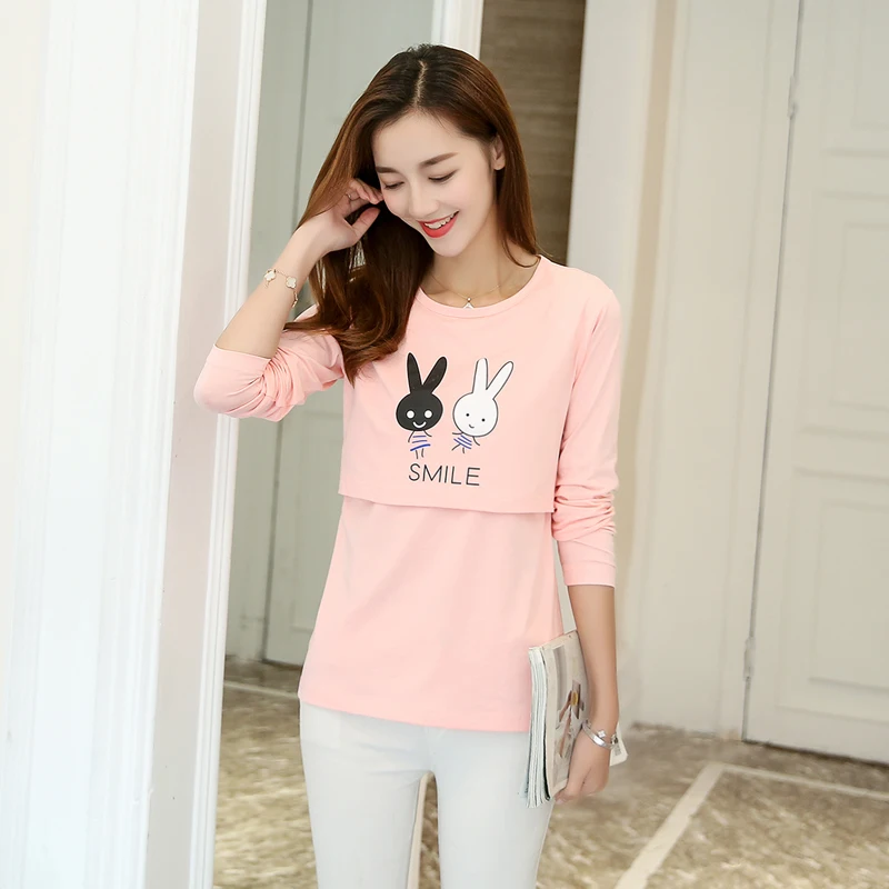 New T-shirt Pregnant clothing for pregnant women  breastfeeding pregnant women nursing dress breastfeeding jacket for feeding