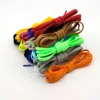 1Pair New Elastic Shoe Laces Round No Tie Shoelaces for Kids and Adult Sneakers Shoelace Quick Lazy Laces 16 Color Shoe Rope ► Photo 3/6