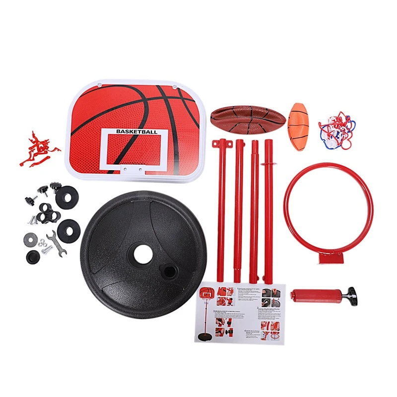 

Basketball Stand, Basket, Height adjustable, Toy for children
