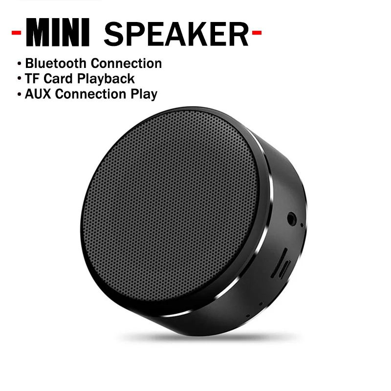 

Mini Wireless Bluetooth Speaker Outdoors Portable Speaker Small Subwoofer Support Voice Call TF Card Aux Audio Play Parlantes