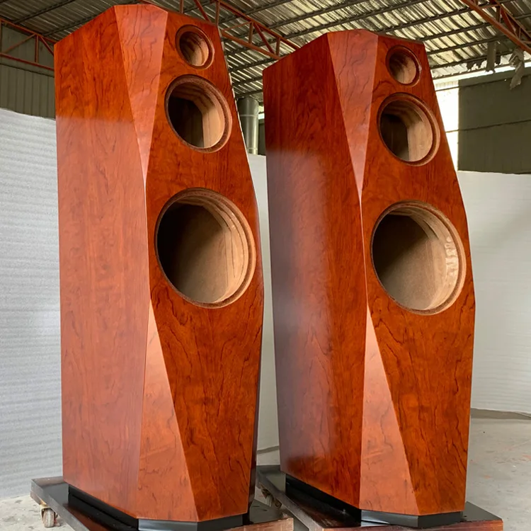 L 055 HiFi пустой динамик s Шкаф DIY custom 8 дюймов 10 12 трехсторонний угол резки большой