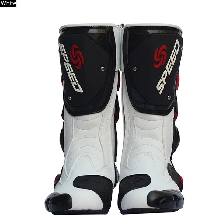 original outdoor motorbike leather boots motorcycle boots Racing Boots riding waterproof windproof 3 colors