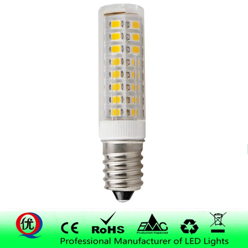 Светодиодная лампа E14 E12 лампочка кукуруза 2835 SMD домашний декор 220 В светодиодные