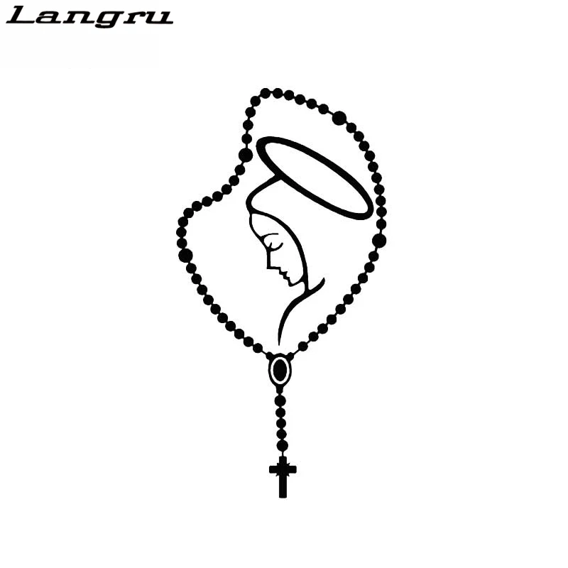 Розария Мэри религиозный автомобиль окно кузов автомобиля оригинальный