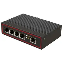 Каблук 5-8 портов промышленный ethernet коммутатор 10/100 м сигнал усиления DIN rail Тип высокой и низкой температуры сетевой коммутатор