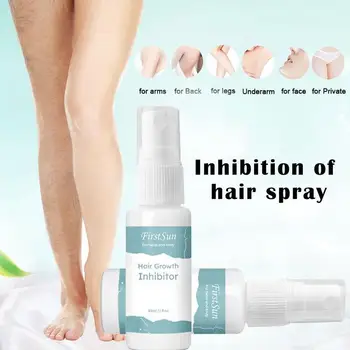 

30ml Hair Remover Growth Inhibitor Spray Beard Bikini Intimate Legs Body Armpit Facial Painless Permanent Hair Removal Spray