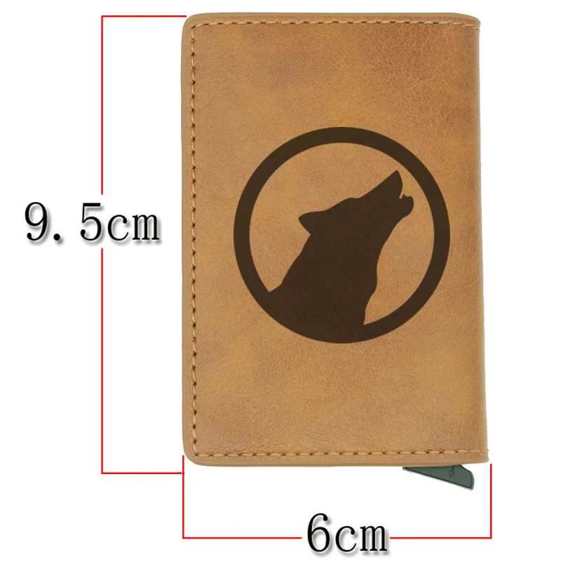 Новое поступление Wolf мужские кошельки rfid Блокировка маленький кошелек для кредитных карт высокое качество кожа carteira короткие портфель