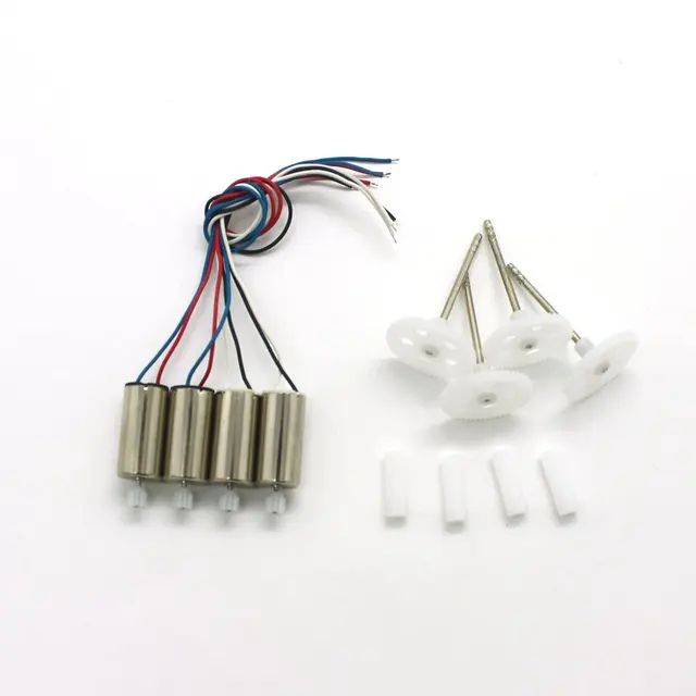 Quadcopter Replacement Spare Parts 2 CW + 2 CCW Engine Motors with Gears for SYMA X5SW X5SC X5HC X5HW RC Drone 3