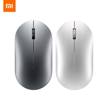 

Xiaomi Mi Mouse Bluetooth Mouse Fashion Wireless Mouse Game Mouses 1000dpi 2.4GHz WiFi Link Optical Mouse Metal Portable Mouse